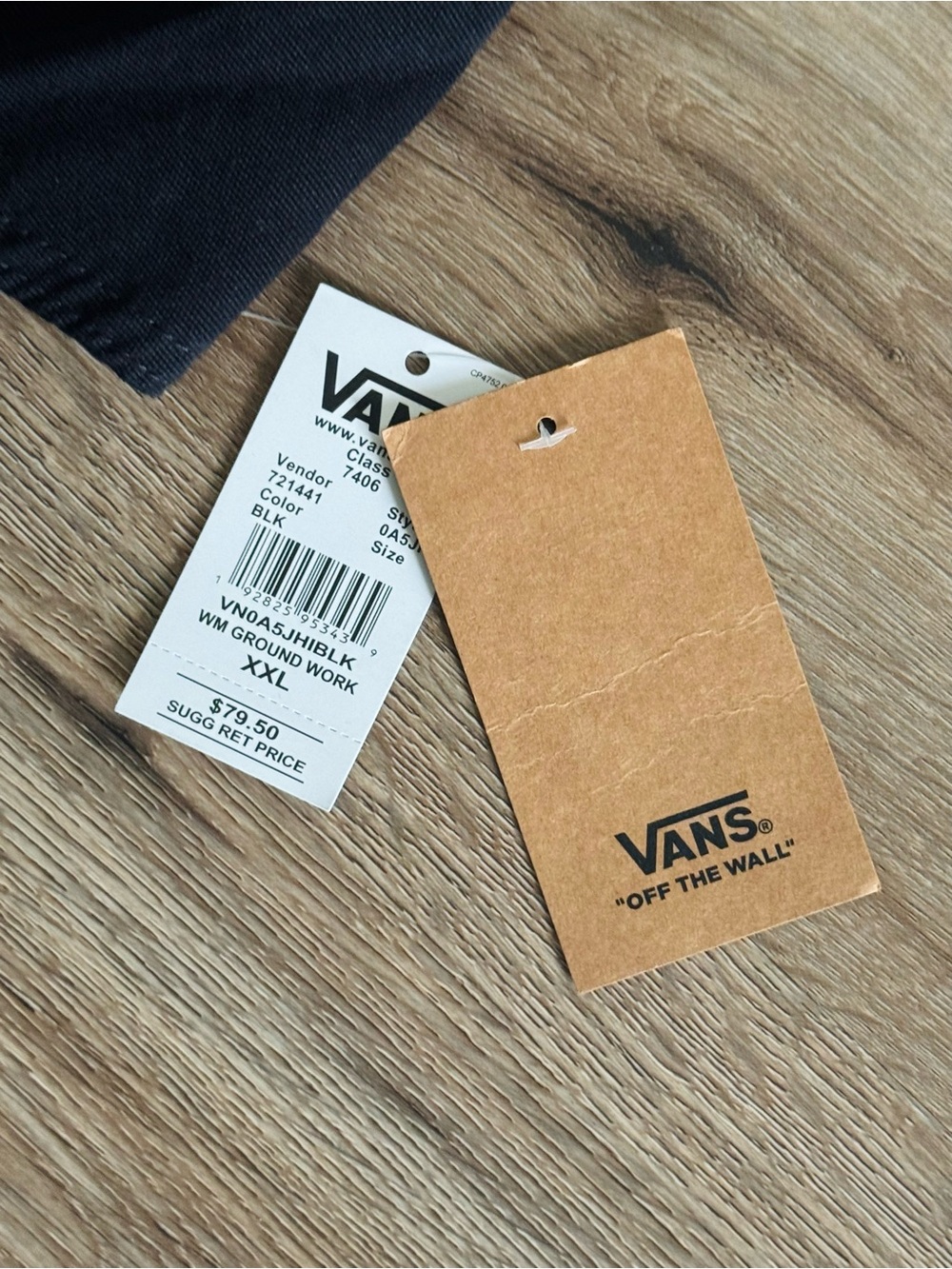 Vans Black Bib Overalls Pants - Picture 8 of 13
